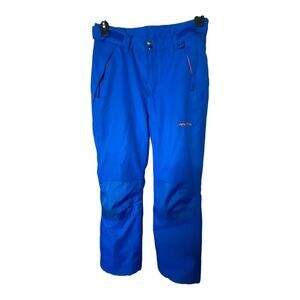 Arctix Youth XL Snap Fly Snow Pants Bright Blue Ski Snowboarding Outdoor Winter